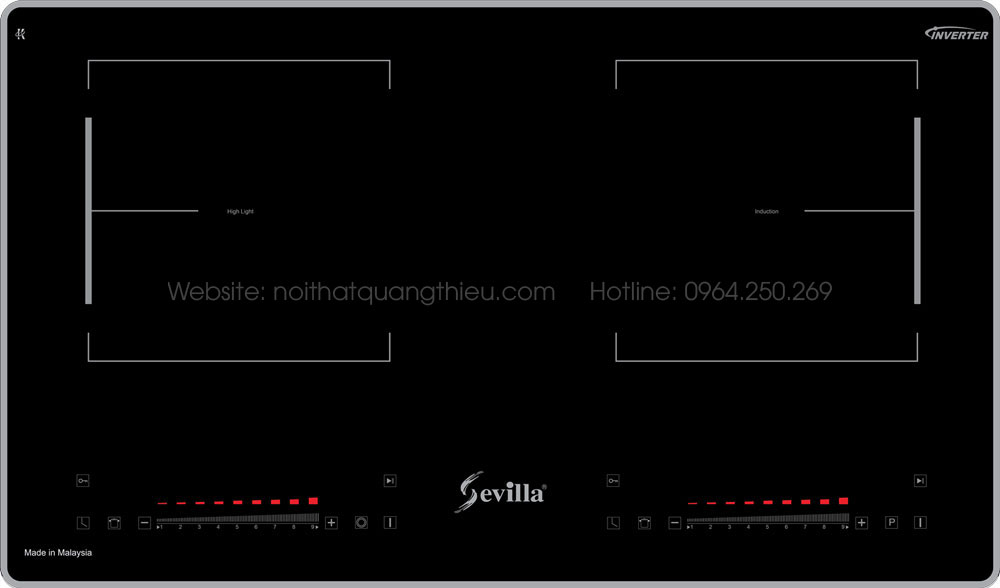 Bếp điện từ cao cấp Sevilla M24