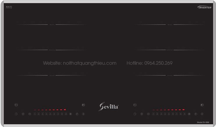 Bếp điện từ cao cấp Sevilla 888