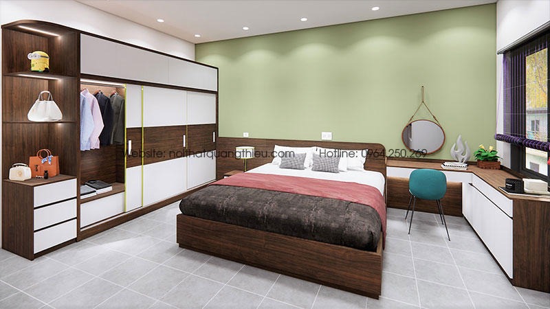 Thiế kế giường ngủ tại Nghệ An