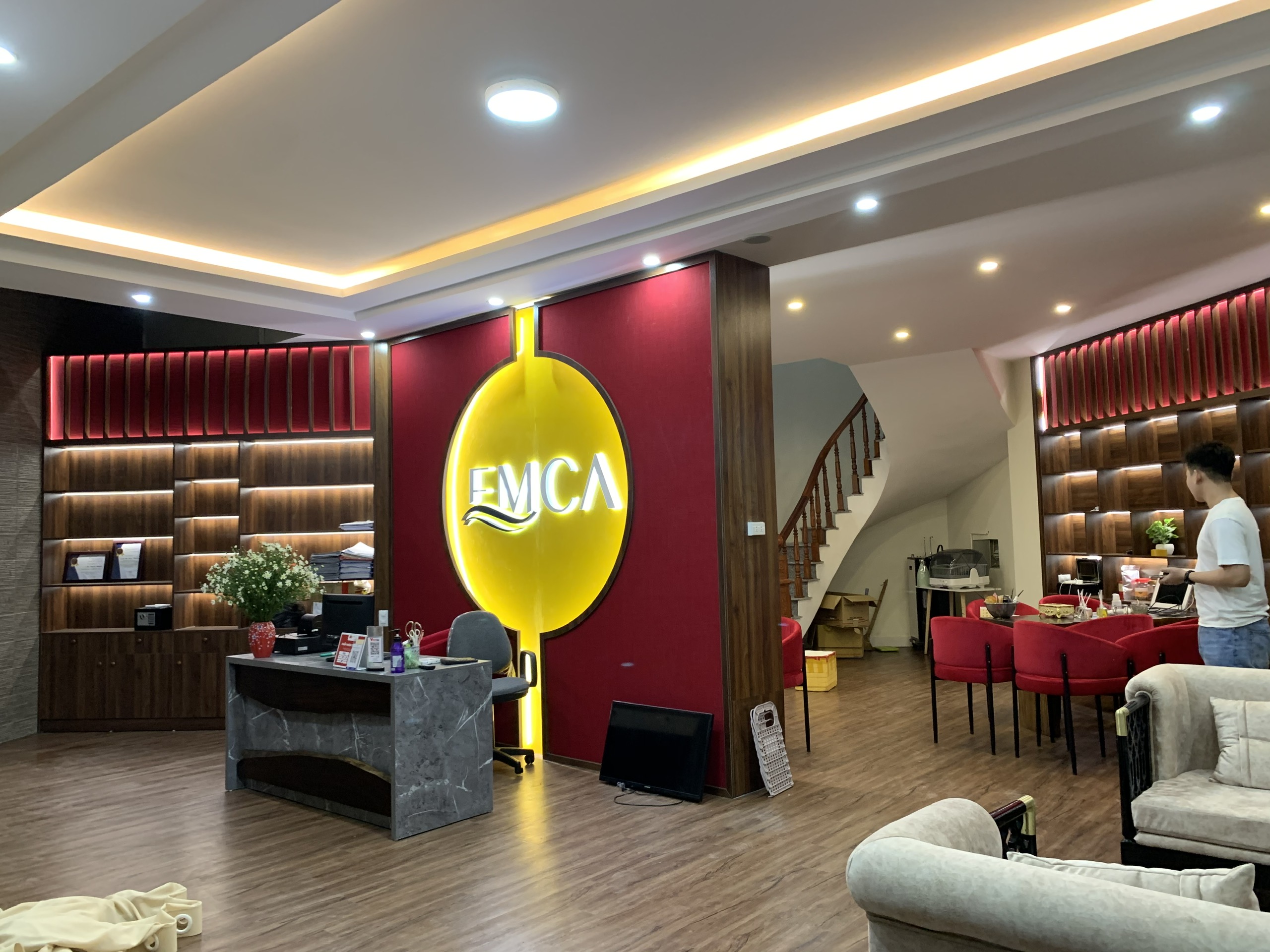 Thi c&ocirc;ng nội thất SPA-tại Nghệ An