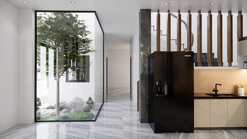 Thiết kế tủ bếp tại Cửa L&ograve;