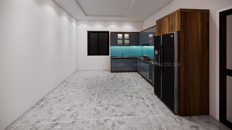 Thiết kế, sản xuất v&agrave; lắp đặt tủ bếp tại Nghệ An