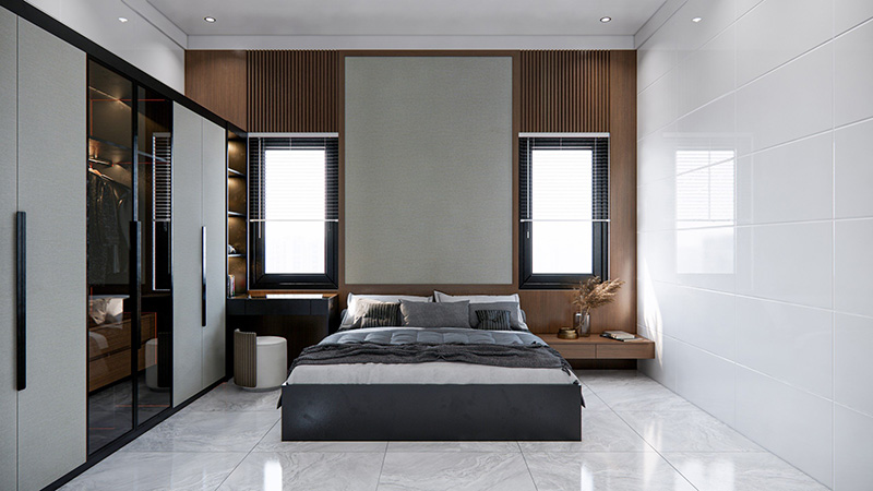 Tủ quần &aacute;o Nội thất Quang Thiệu tại Cửa L&ograve;