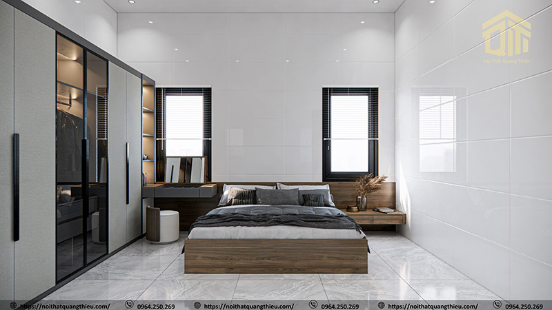 Thiết kế tủ quần &aacute;o tại Cửa L&ograve; - Nội thất Quang Thiệu