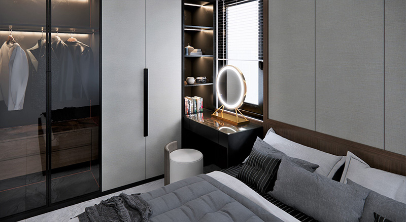 Thiết kế tủ quần &aacute;o tại Cửa L&ograve; - Nội thất Quang Thiệu