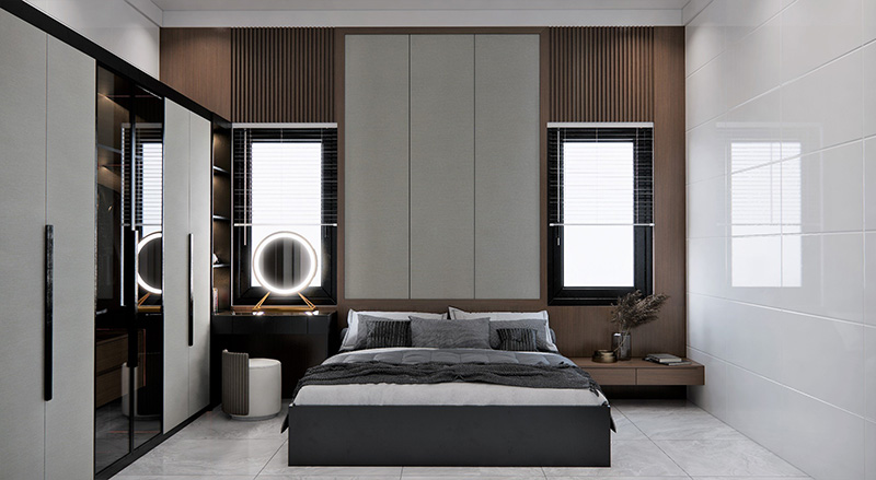 Thiết kế tủ quần &aacute;o tại Cửa L&ograve; - Nội thất Quang Thiệu